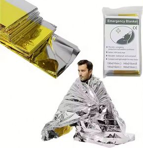 Manta de Emergencia de Aluminio para Supervivencia en la Naturaleza, Venta al Por Mayor de Fábrica, con Logotipo Personalizado - Product Image 2