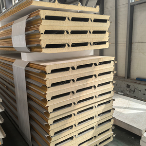 Casa Prefabricada De Comprar Paneles PU <span class=keywords><strong>Sandwich</strong></span> <span class=keywords><strong>Pared</strong></span> Exterior 50mm Usados <span class=keywords><strong>Sandwich</strong></span> Panel - Product Image 5