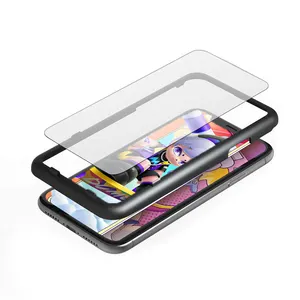 Оптовая торговля телефон матированное калёное стекло пленка для Iphone 14 Pro Max 12 13 11 Pro авто выровнять воды защитное покрытие для экрана