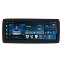 Lecteur DVD de voiture universel avec écran tactile IPS, radio FM, Aux, CarPlay sans fil et Android Auto, autoradio 12 pouces
