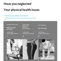 Appareil de Pilates Reformer multifonctionnel professionnel pour usage domestique, lit de yoga pour le renforcement du tronc, entraîneur de flexibilité, équipement de fitness en PP