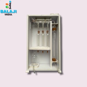 Equipo de Destilación y Calentamiento de Vidrio Borosilicato con Marco de Madera para Experimentos Químicos en Venta - Product Image 3