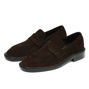 Zapatos de Tobillo Clásicos de Cuero Genuino para Hombre, Tallas Grandes, de Alta Calidad, para Invierno y Otoño, Impermeables, con Amortiguación, Desodorantes y Antideslizantes - Product Image 1