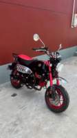 Mini moto rétro Monkey 125cc monocylindre, adorable moto de poche à essence
