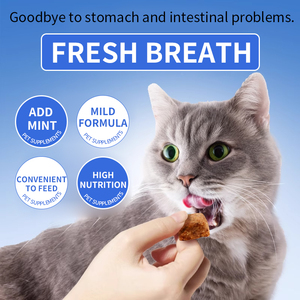 Integratore per animali domestici cura dentale cane morbido mastica alito fresco denti sani cani rinfrescanti alito morbido mastica per animali domestici - Product Image 4
