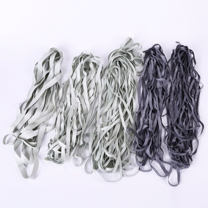 Bande de caoutchouc élastique naturel <span class=keywords><strong>plat</strong></span> sans couture, vente en gros d'usine, 3mm-1.2mm pour maillots de bain/Fitness/accessoires de sport - Product Image 4