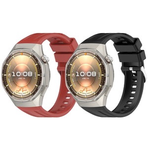 Bracelet de sport en silicone souple de 22 mm compatible avec <span class=keywords><strong>Huawei</strong></span> Watch GT <span class=keywords><strong>6</strong></span> Pro GT 5 4 3, bracelet de remplacement à libération rapide - Product Image 1