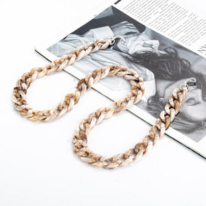 2024 à la mode grand plat acrylique acétate collier visage masquage <span class=keywords><strong>lunettes</strong></span> de soleil chaîne <span class=keywords><strong>lunettes</strong></span> chaîne de <span class=keywords><strong>lunettes</strong></span> pour <span class=keywords><strong>lunettes</strong></span> - Product Image 1