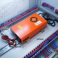 Alimentation FSETE FSE-60V à charge rapide pour véhicules électriques, sortie 12V/24V/48V, entrée 85-265VAC, pour batteries au lithium fer phosphate ternaire