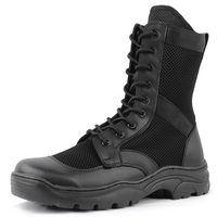 Bottes de randonnée d'été imperméables respirantes en caoutchouc injecté à tige haute, essentielles pour le camping, chaussures de montagne antidérapantes pour les jours de pluie