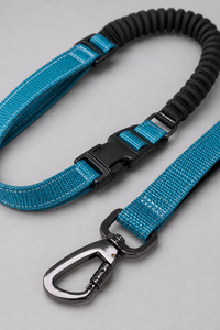 <span class=keywords><strong>Laisse</strong></span> de <span class=keywords><strong>chien</strong></span> mains libres à porter en bandoulière, ceinture de taille pour la course et la marche, <span class=keywords><strong>laisse</strong></span> en nylon réfléchissante avec <span class=keywords><strong>amortisseur</strong></span> de chocs pour chiens de taille moyenne à grande - Product Image 5