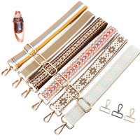 Nouvelle bandoulière en toile épaissie pour sacs large ceinture en tissu accessoire remplacement TSA crochet bagages pièces accessoires