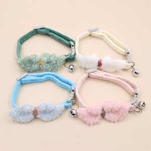 <span class=keywords><strong>Collier</strong></span> de chat en nylon de style dessin animé mignon avec cloche d'ailes décoration solide de petit <span class=keywords><strong>chien</strong></span> pour <span class=keywords><strong>Amazon</strong></span> <span class=keywords><strong>collier</strong></span> pour animaux de compagnie en gros transfrontalier - Product Image 3