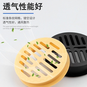 Plastic Round Ventilation Mesh <b>Double</b> Layer Breathable Cover For Cabinet <b>Wardrobe</b> - Product Image 5