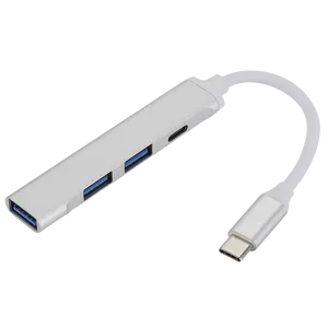 USB רכזת C 4 ב 1 יציאת 3.0 2.0 סוג C 3.1 רב ספליטר מתאם עבור Macbook Pro אוויר מחשב מחשב מחשב נייד TABLET חדש