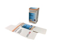 Carpeta de Suplementos Dietéticos Personalizada, Ecológica, Reciclable y Biodegradable, con Laminado Mate y Logotipo en Dorado