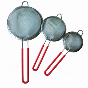 Filtre à farine à manivelle Tamis à farine métallique en acier inoxydable 304 - Product Image 6