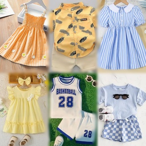 Lote Mixto de Ropa de Verano para Niños al por Mayor, Niños y Niñas, Varios Estilos, Varios Colores, Varios Tamaños, Surtido, Suministro Diario para Niños, Envío Rápido - Product Image 2