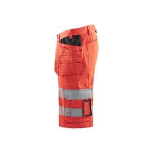 BLAKLADER - 158618115500C54 <b>Hi</b>-<b>Vis</b> <b>shorts</b> with stretch Red - EAN 7330509691410 <b>HI</b>-<b>VIS</b> WORKWEAR - Product Image 5