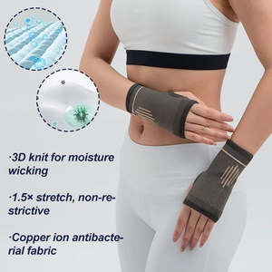 Penjepit pergelangan tangan Ion tembaga 2025: untuk radang sendi & pereda CVS/pembungkus pergelangan tangan Gym untuk binaraga - Product Image 3