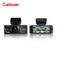 Mini caméra embarquée 4K 4 canaux avec WIFI GPS, vision nocturne supérieure, capteur G, enregistrement en boucle et enregistreur vidéo, angle 360°