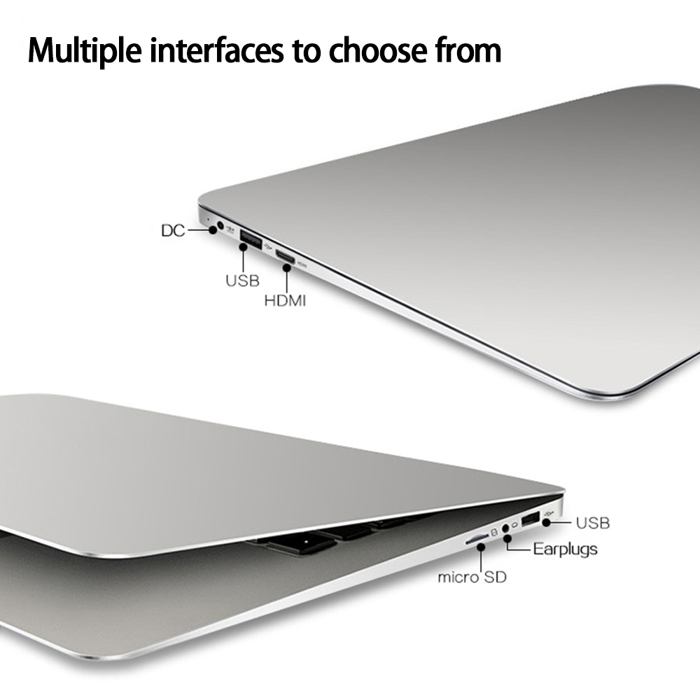 portable 15.6 pouces 8 GO RAM128GB SSD tablette windows 10 Intel E8000 Quad Core cahiers ordinateur portable Dans stock