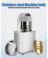 Machine électrique entièrement automatique et réglable pour couper et diviser la pâte, et former des boules de pâte pour pizza, petits pains, biscuits, pains à hot-dogs