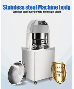 เครื่องตัดแป้งอัตโนมัติเต็มรูปแบบไฟฟ้า และเครื่องปั้นแป้งกลมสำหรับพิซซ่า ขนมปังขนาดเล็ก คุกกี้ ขนมปังฮอทดอก - Product Image 2