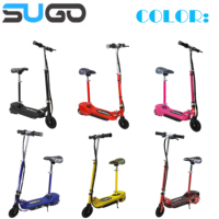 Trottinette Électrique Pliable 120W Charge Max 70 Kg pour Enfants avec Selle Réglable