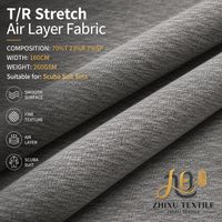 Tissu en polyester viscose et élasthanne Zhixu, idéal pour les vêtements pour hommes et femmes