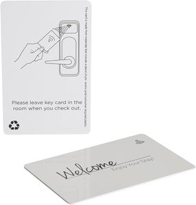 Tessera Chiave in PVC Personalizzata Semplice per Motel e <span class=keywords><strong>Hotel</strong></span>, Accesso Sicuro alle Camere, con Funzionalità RFID NFC Mini Tag per Pagamenti - Prezzo di Fabbrica All'ingrosso - Product Image 2