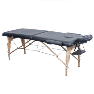 2 tables <span class=keywords><strong>de</strong></span> <span class=keywords><strong>massage</strong></span> portables Offre Spéciale tables <span class=keywords><strong>de</strong></span> <span class=keywords><strong>massage</strong></span> pliantes en bois à deux sections réglables - Product Image 2