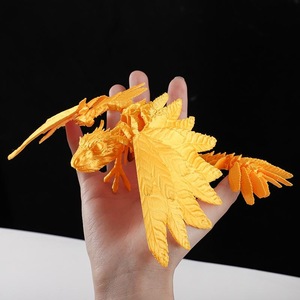 Figurine de pterosaure Archaeopteryx imprimée en 3D, modèle articulé de simulation de dragon volant, animaux en plastique, dinosaures pour collection - Product Image 5