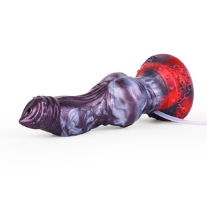 Soft Monster <b>Dildo</b> Squirting Fantasy <b>Dildo</b> Dragon Horse Dog <b>Dildo</b> Knotted Ejaculating Toy Big Anal Silicone Adult Toys for Women - Product Image 2