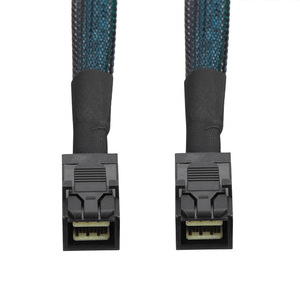 <b>Mini</b> Sas Sff 8643 Hd 12g Signal Cable Silver Plated Wire For Server Data Transmission - Product Image 4