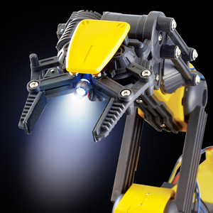 Jouets robots éducatifs d'ingénierie à assembler soi-même, science STEM, <span class=keywords><strong>bras</strong></span> <span class=keywords><strong>hydraulique</strong></span> à énergie aquatique, certifié EN71, ensemble en boîte pour enfants - Product Image 5