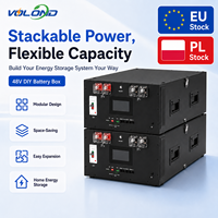 Stock UE Pologne 48V 16S V19 JK BMS 280 Kit DIY Lf280K V3 V2 280Ah 340Ah 314Ah 48V Boîtier de batterie solaire au lithium LiFePO4