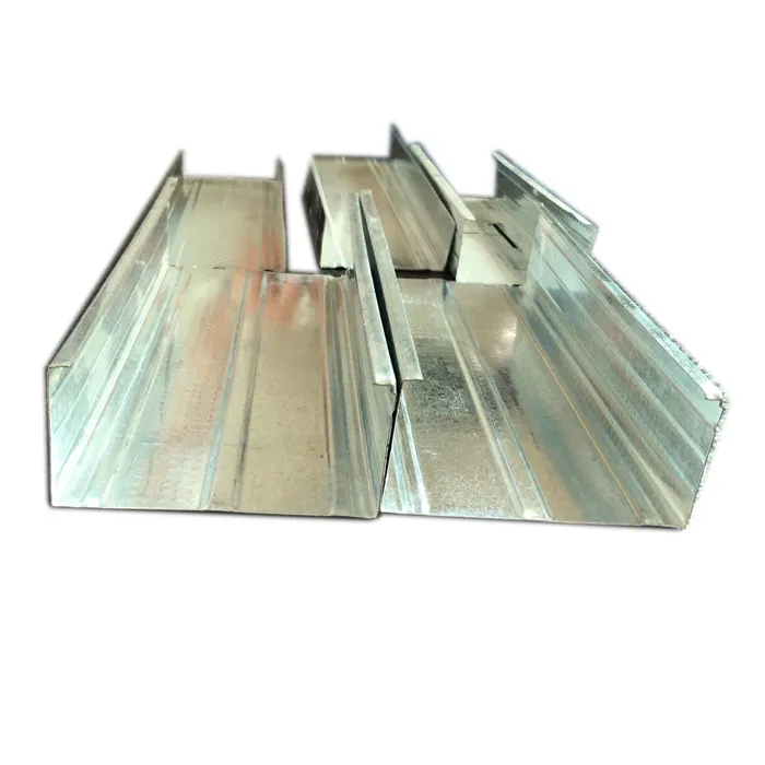 Professional factory supply custom fabrication bending bathroom steel profile zinc-plate galvanized gi U channel and C channel