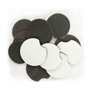 Promotional 7cm Car coaster White Blank Car Cup Coasters for Sublimation