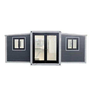 Maison conteneur extensible à prix de gros, 40 pieds, panneau sandwich, installation rapide, design moderne, certifiée ISO9001, hôtel extérieur - Product Image 4