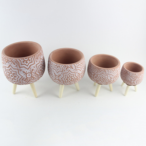 Macetas de jardín urbanas con logotipo personalizado de Venta caliente <span class=keywords><strong>maceta</strong></span> de cemento de decoración popular para el hogar con color opcional - Product Image 6