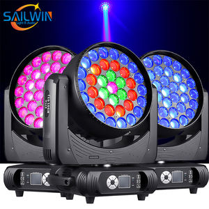 Sailwin CE 37X15W <span class=keywords><strong>ROBE</strong></span> ZOOM RGBW Luz LED Móvil con Efecto Wash y Puerto Powercon para Fiestas y <span class=keywords><strong>Conciertos</strong></span> - Product Image 1