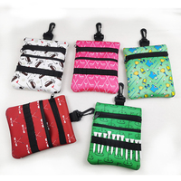 Sac de transport portable pour balles de golf, conception personnalisée d'usine OEM, pochette porte-balles, pochette porte-tee de golf, sacs de rangement pour accessoires de golf