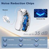 Amplificateur sonore rechargeable en gros pour usine avec étui de charge et traitement du son numérique