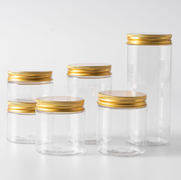 Pot Rond en Plastique PET Transparent le Plus Populaire, de 1 oz, 2 oz, 3 oz, 4 oz, 8 oz, Contenant Alimentaire