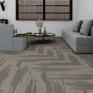 Экологичная ковровая плитка из ПВХ, ковровая плитка, напольный блок, нейлоновая Стекловолоконная акустическая офисная ковровая плитка - Product Image 4