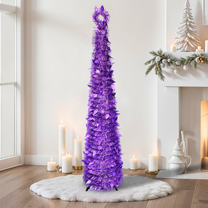 ชุดตกแต่งคริสต์มาส <span class=keywords><strong>ต้น</strong></span>คริสต์มาส ดอกชบา สำหรับห้องนั่งเล่น ห้างสรรพสินค้า งานปาร์ตี้คริสต์มาส <span class=keywords><strong>ต้น</strong></span>คริสต์มาสแบบพับได้ - Product Image 4