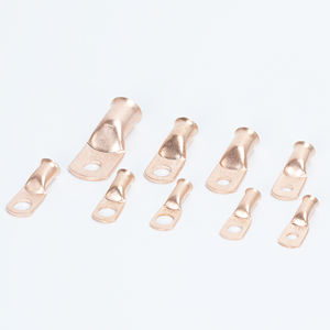 Cosses de <span class=keywords><strong>batterie</strong></span> en cuivre 6 AWG et anneaux 1/4 avec connecteurs électriques, œillets en cuivre pour extrémités de câbles de <span class=keywords><strong>batterie</strong></span> de véhicule - Product Image 3