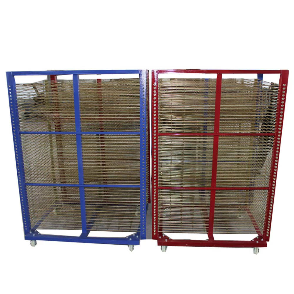 ビジネスを効率化する、高度なスクリーン印刷乾燥ラックソリューション