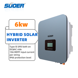 Système solaire hybride empilable IP54 hors réseau avec batterie de 10 kWh 15 kWh pour le stockage d'énergie domestique - Product Image 4